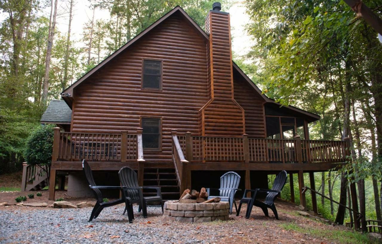 Rushing River Lodge Ellijay Exteriör bild